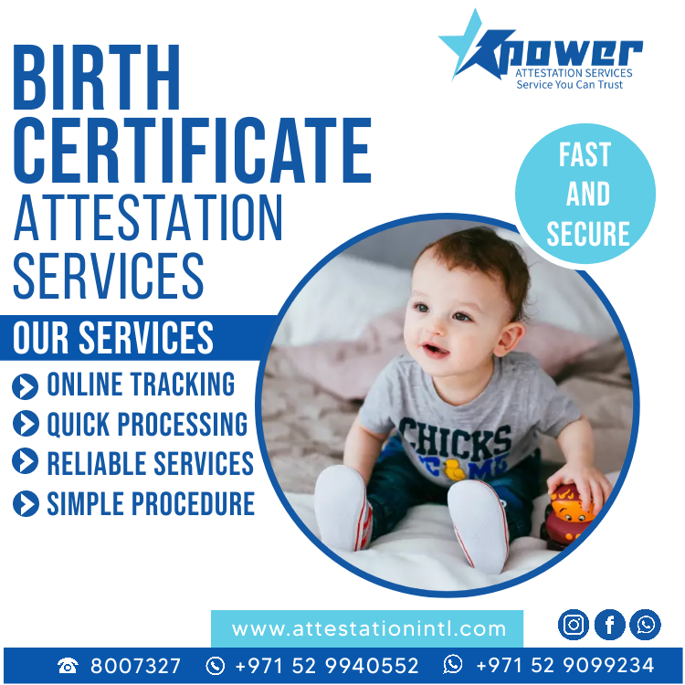 Solutions in Birth Certificate attestation