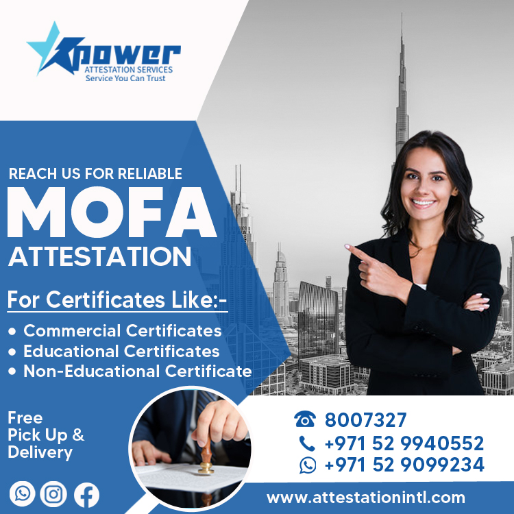 MOFA Attestation