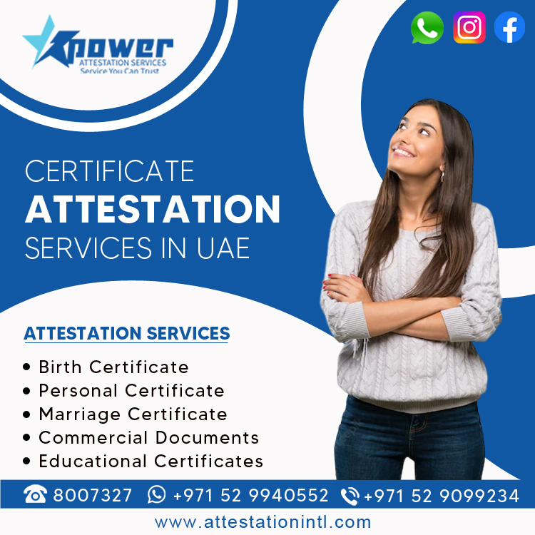 Attestation in UAE